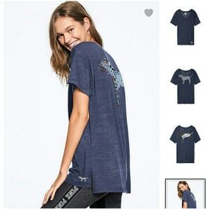 VS PINK oversize V Neck